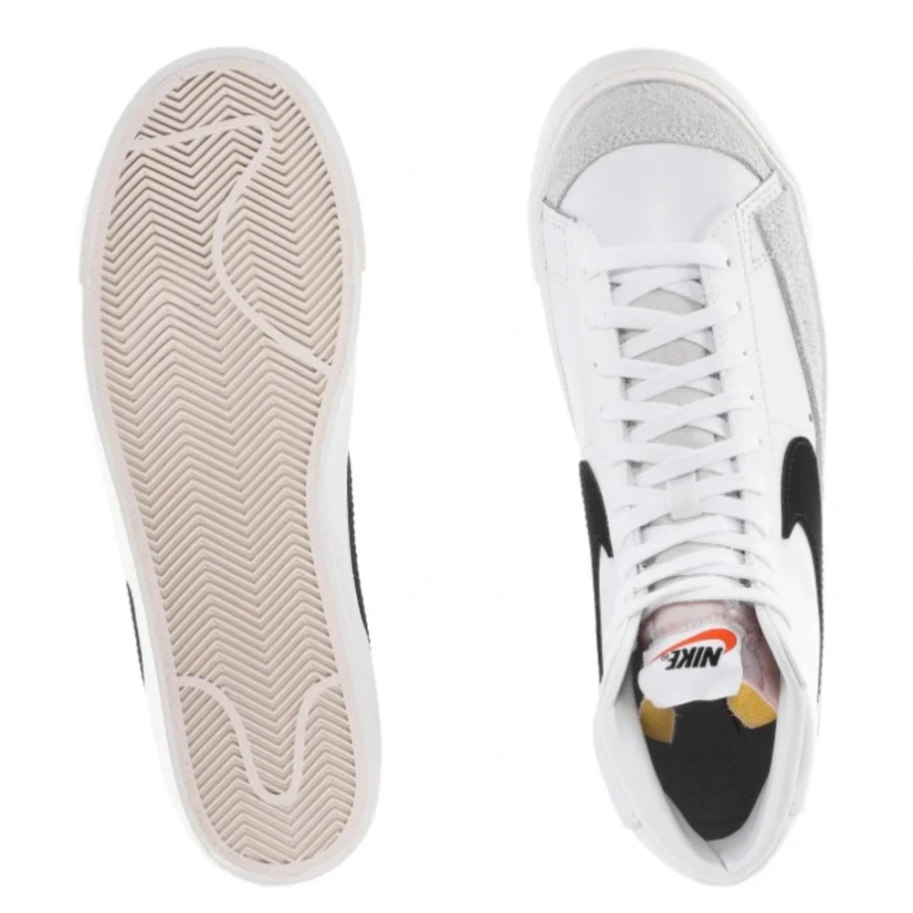 Nike Women's Blazer Mid 77 White Black CZ1055-100‎  Size 11.5
